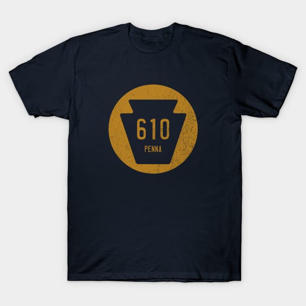 610 Penna (faded) T-Shirt by GloopTrekker